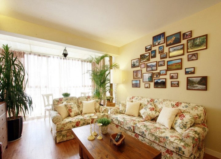 田园装修效果图—原树提香