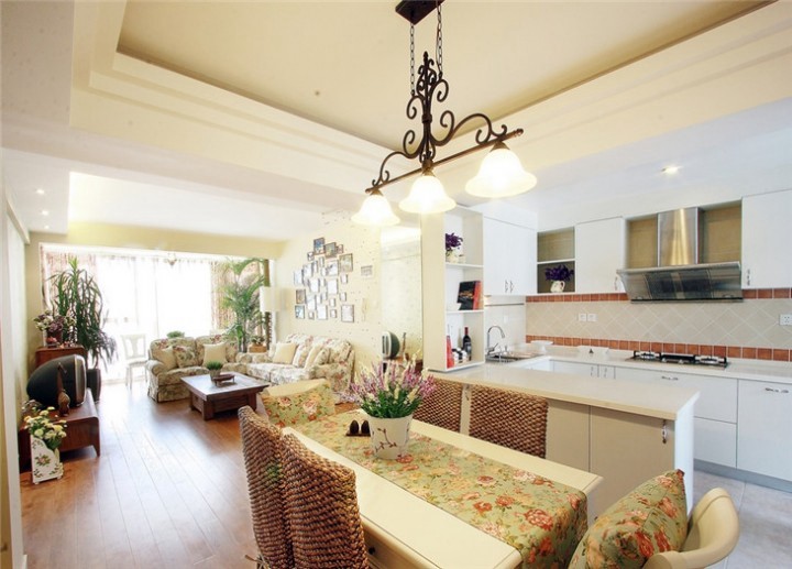 田园装修效果图—原树提香