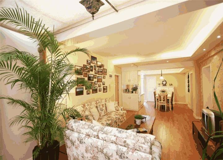 田园装修效果图—原树提香