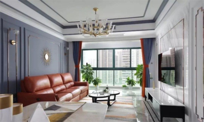 134平米三居室北京世纪星小区 现代简约风格装修效果图