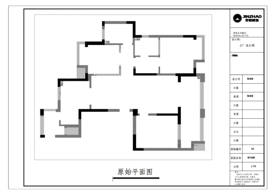 133平米三居室北京珠江帝景