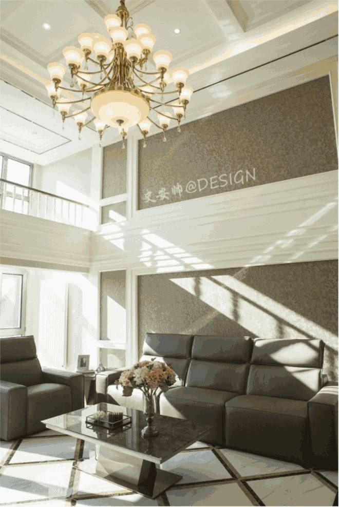 500平米别墅北京阳光丽景新中式风格装修效果图