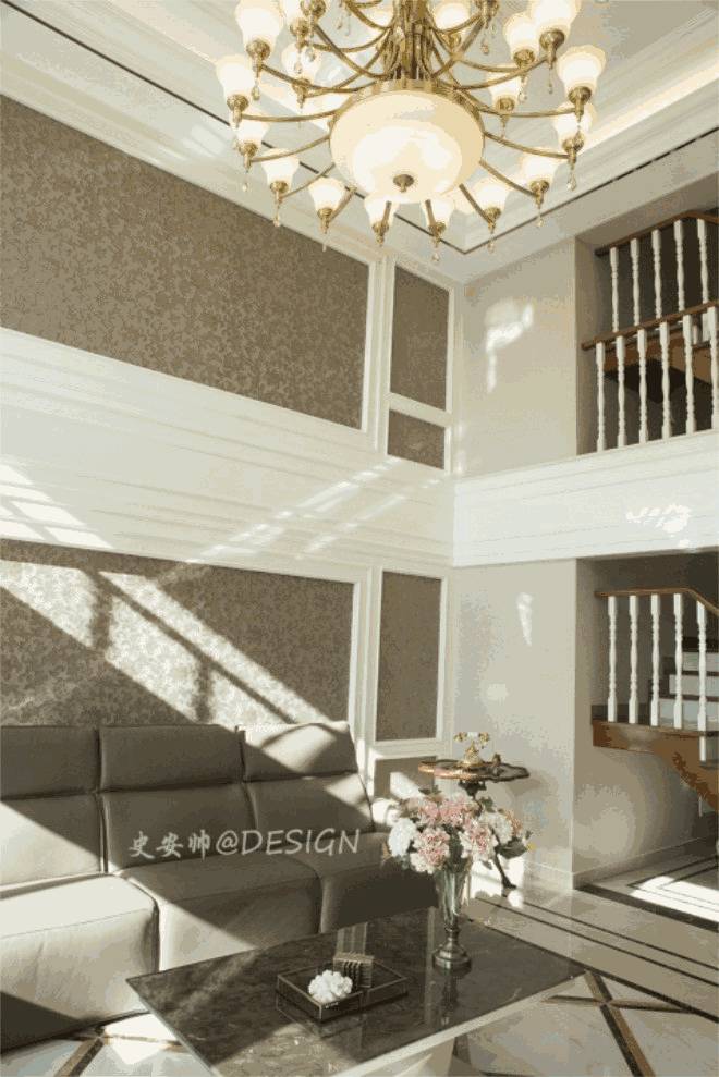 500平米别墅北京阳光丽景新中式风格装修效果图