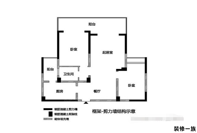 如何差别承重梁?学好这四招很难不害怕室内装修拆错墙了 第1张