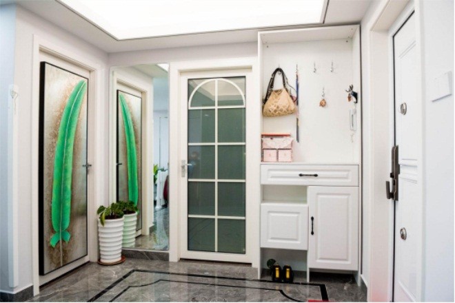 83平米二居室北京鹏润家园现代简约风格装修效果图