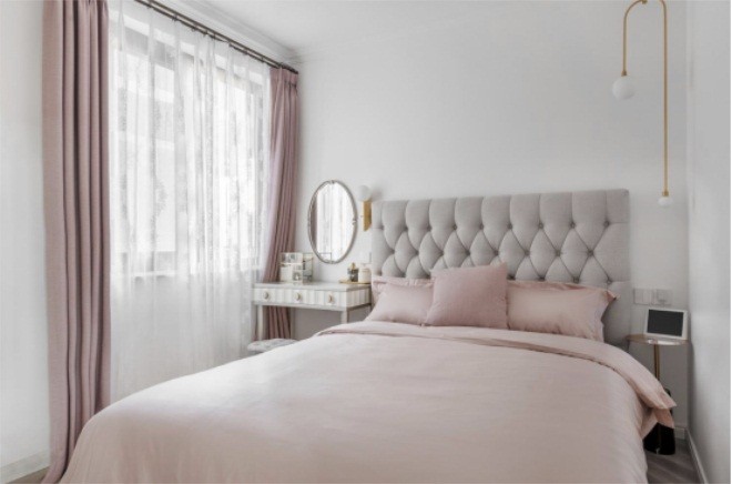 96平米二居室北京东方太阳城现代简约风格装修效果图