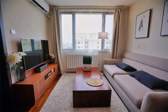 70平米二居室北京恒大名都现代简约风格装修效果图