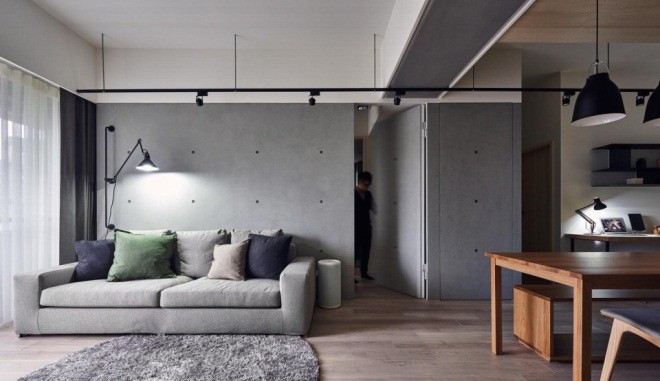 88平米二居室北京世纪城北欧风格装修效果图