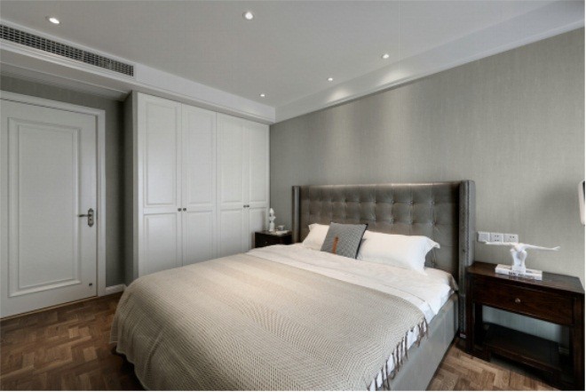 126平米四居室北京西山艺镜美式风格装修效果图